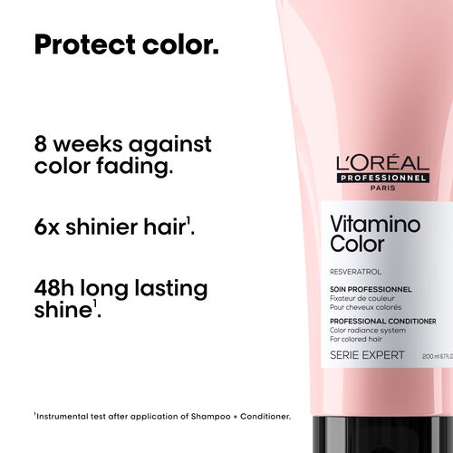 Vitamino Color Conditioner for Color-treated Hair - L'Or&eacute;al Professionnel | L'Or&eacute;al Partner Shop