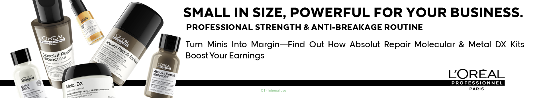 ARM Mini Trio Kit Homepage | L'Or&eacute;al Partner Shop